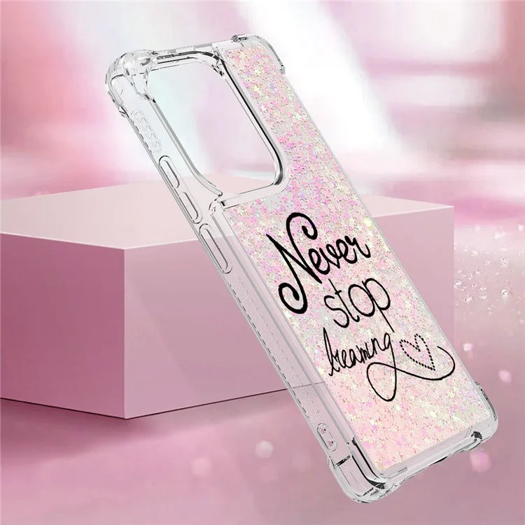 YB Quicksand Series-2 For Xiaomi Redmi Note 13 Pro 4G / Poco M6 Pro 4G Phone Case Stylish Pattern Quicksand TPU Cover
