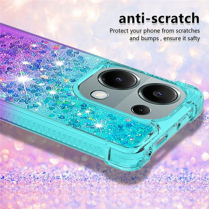YB Quicksand Series-3 For Xiaomi Redmi Note 13 Pro 4G / Poco M6 Pro 4G Case Gradient Glitter TPU Phone Cover