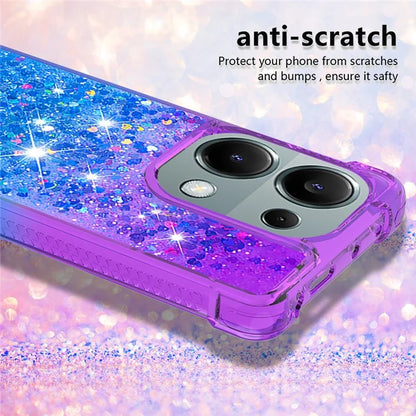 YB Quicksand Series-3 For Xiaomi Redmi Note 13 Pro 4G / Poco M6 Pro 4G Case Gradient Glitter TPU Phone Cover