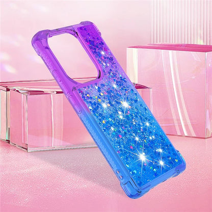 YB Quicksand Series-3 For Xiaomi Redmi Note 13 Pro 4G / Poco M6 Pro 4G Case Gradient Glitter TPU Phone Cover