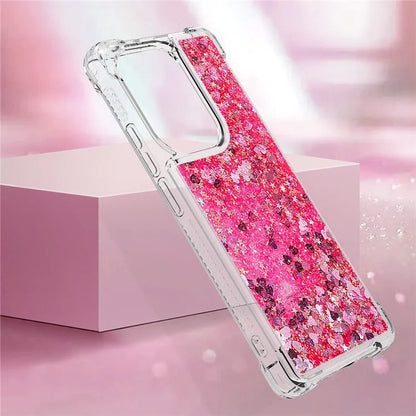 YB Quicksand Series-1 For Xiaomi Redmi Note 13 Pro 4G / Poco M6 Pro 4G TPU Case Shiny Sequins Floating Phone Cover