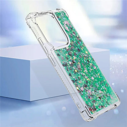 YB Quicksand Series-1 For Xiaomi Redmi Note 13 Pro 4G / Poco M6 Pro 4G TPU Case Shiny Sequins Floating Phone Cover