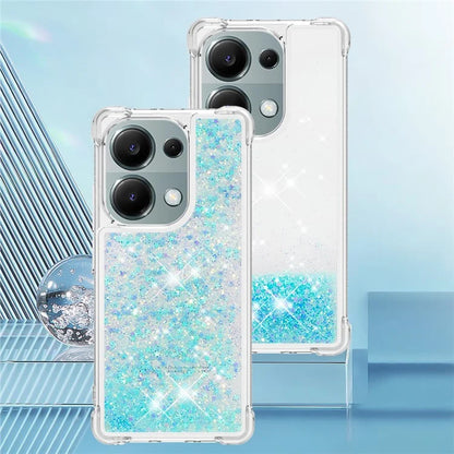 YB Quicksand Series-1 For Xiaomi Redmi Note 13 Pro 4G / Poco M6 Pro 4G TPU Case Shiny Sequins Floating Phone Cover