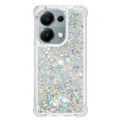 YB Quicksand Series-1 For Xiaomi Redmi Note 13 Pro 4G / Poco M6 Pro 4G TPU Case Shiny Sequins Floating Phone Cover