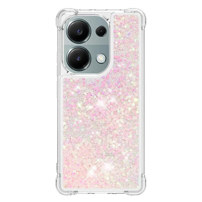 YB Quicksand Series-1 For Xiaomi Redmi Note 13 Pro 4G / Poco M6 Pro 4G TPU Case Shiny Sequins Floating Phone Cover