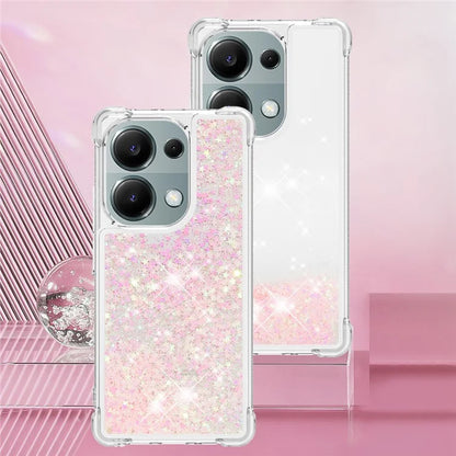 YB Quicksand Series-1 For Xiaomi Redmi Note 13 Pro 4G / Poco M6 Pro 4G TPU Case Shiny Sequins Floating Phone Cover