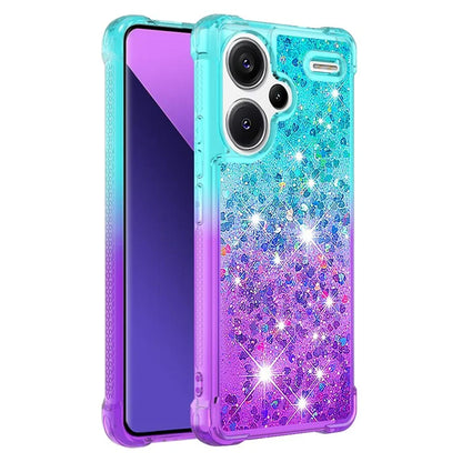 YB Quicksand Series-3 For Xiaomi Redmi Note 13 Pro+ 5G TPU Case Gradient Quicksand Phone Cover