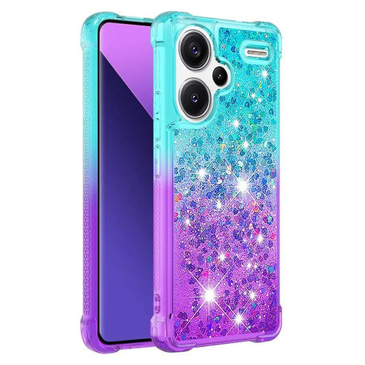 YB Quicksand Series-3 For Xiaomi Redmi Note 13 Pro+ 5G TPU Case Gradient Quicksand Phone Cover