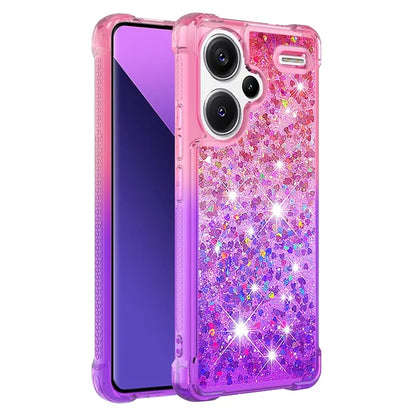 YB Quicksand Series-3 For Xiaomi Redmi Note 13 Pro+ 5G TPU Case Gradient Quicksand Phone Cover