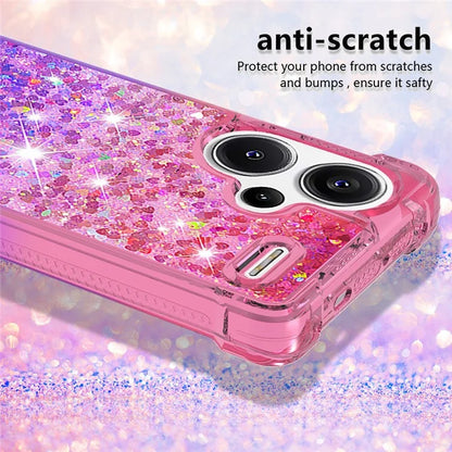 YB Quicksand Series-3 For Xiaomi Redmi Note 13 Pro+ 5G TPU Case Gradient Quicksand Phone Cover