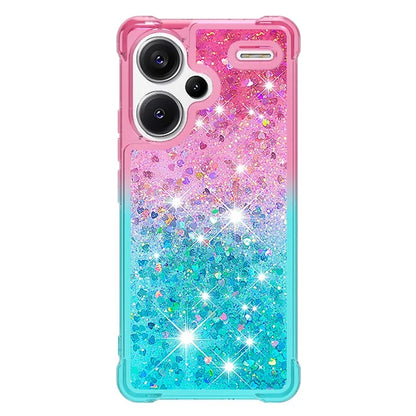 YB Quicksand Series-3 For Xiaomi Redmi Note 13 Pro+ 5G TPU Case Gradient Quicksand Phone Cover