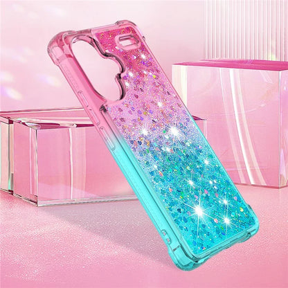YB Quicksand Series-3 For Xiaomi Redmi Note 13 Pro+ 5G TPU Case Gradient Quicksand Phone Cover