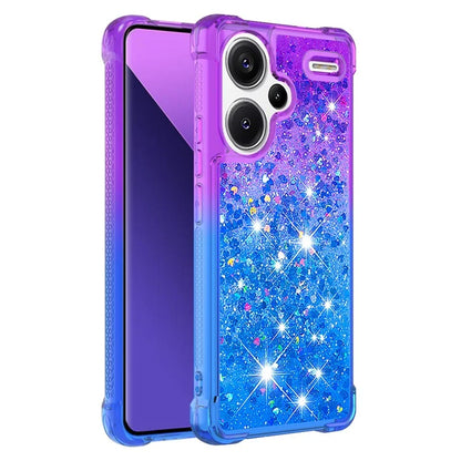 YB Quicksand Series-3 For Xiaomi Redmi Note 13 Pro+ 5G TPU Case Gradient Quicksand Phone Cover