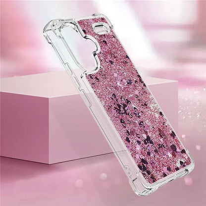 YB Quicksand Series-1 For Xiaomi Redmi Note 13 Pro+ 5G Cell Phone Case Sequins TPU Protective Cover