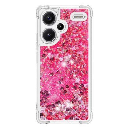 YB Quicksand Series-1 For Xiaomi Redmi Note 13 Pro+ 5G Cell Phone Case Sequins TPU Protective Cover