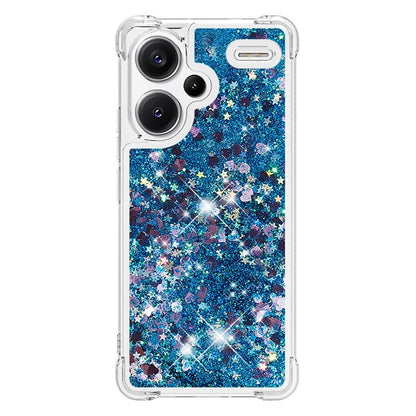 YB Quicksand Series-1 For Xiaomi Redmi Note 13 Pro+ 5G Cell Phone Case Sequins TPU Protective Cover