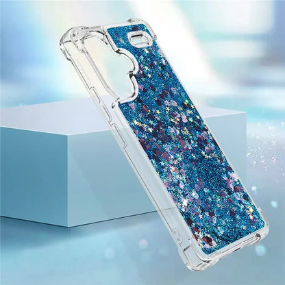 YB Quicksand Series-1 For Xiaomi Redmi Note 13 Pro+ 5G Cell Phone Case Sequins TPU Protective Cover