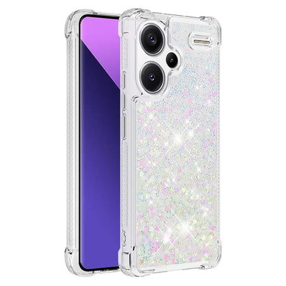 YB Quicksand Series-1 For Xiaomi Redmi Note 13 Pro+ 5G Cell Phone Case Sequins TPU Protective Cover