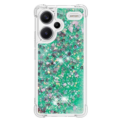 YB Quicksand Series-1 For Xiaomi Redmi Note 13 Pro+ 5G Cell Phone Case Sequins TPU Protective Cover