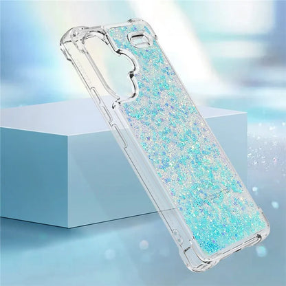 YB Quicksand Series-1 For Xiaomi Redmi Note 13 Pro+ 5G Cell Phone Case Sequins TPU Protective Cover