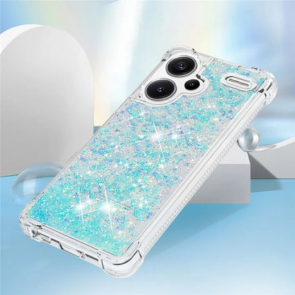 YB Quicksand Series-1 For Xiaomi Redmi Note 13 Pro+ 5G Cell Phone Case Sequins TPU Protective Cover