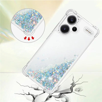 YB Quicksand Series-1 For Xiaomi Redmi Note 13 Pro+ 5G Cell Phone Case Sequins TPU Protective Cover