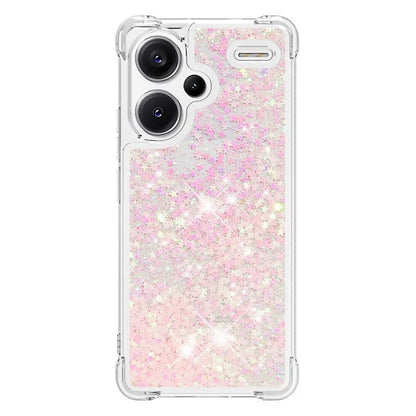 YB Quicksand Series-1 For Xiaomi Redmi Note 13 Pro+ 5G Cell Phone Case Sequins TPU Protective Cover