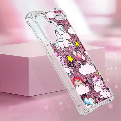 YB Quicksand Series-2 For Xiaomi Redmi Note 13 Pro+ 5G Quicksand Case Stylish Pattern TPU Phone Cover