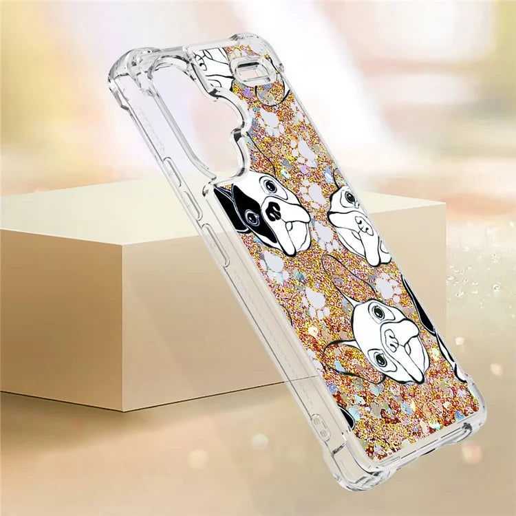 YB Quicksand Series-2 For Xiaomi Redmi Note 13 Pro+ 5G Quicksand Case Stylish Pattern TPU Phone Cover