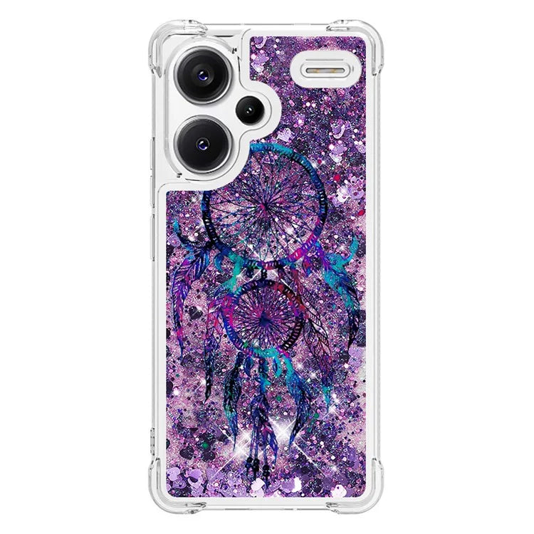 YB Quicksand Series-2 For Xiaomi Redmi Note 13 Pro+ 5G Quicksand Case Stylish Pattern TPU Phone Cover