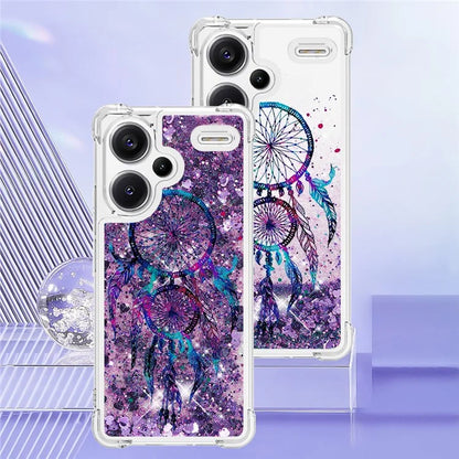 YB Quicksand Series-2 For Xiaomi Redmi Note 13 Pro+ 5G Quicksand Case Stylish Pattern TPU Phone Cover