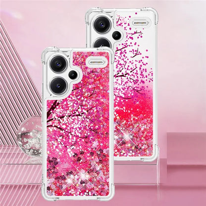 YB Quicksand Series-2 For Xiaomi Redmi Note 13 Pro+ 5G Quicksand Case Stylish Pattern TPU Phone Cover