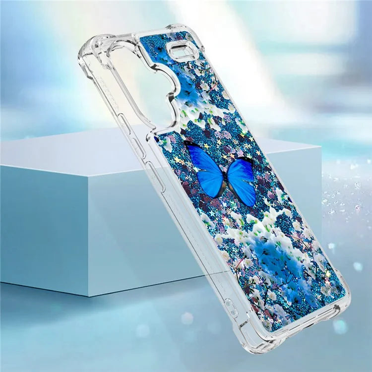 YB Quicksand Series-2 For Xiaomi Redmi Note 13 Pro+ 5G Quicksand Case Stylish Pattern TPU Phone Cover