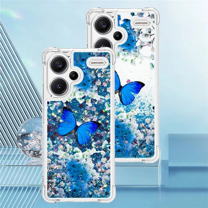 YB Quicksand Series-2 For Xiaomi Redmi Note 13 Pro+ 5G Quicksand Case Stylish Pattern TPU Phone Cover