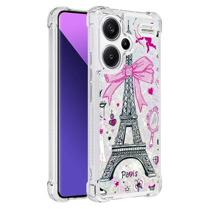YB Quicksand Series-2 For Xiaomi Redmi Note 13 Pro+ 5G Quicksand Case Stylish Pattern TPU Phone Cover