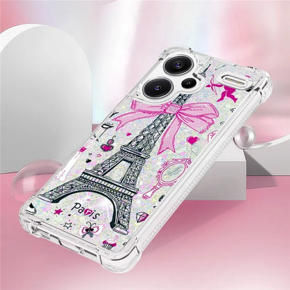YB Quicksand Series-2 For Xiaomi Redmi Note 13 Pro+ 5G Quicksand Case Stylish Pattern TPU Phone Cover