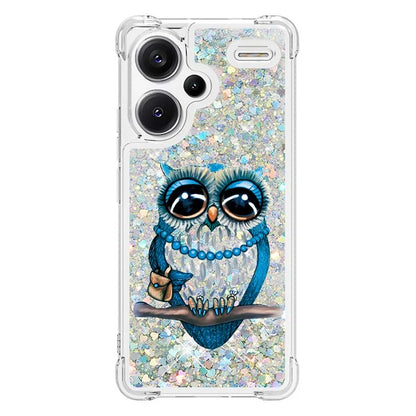 YB Quicksand Series-2 For Xiaomi Redmi Note 13 Pro+ 5G Quicksand Case Stylish Pattern TPU Phone Cover