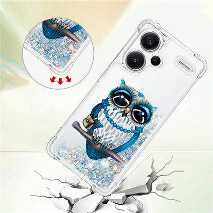 YB Quicksand Series-2 For Xiaomi Redmi Note 13 Pro+ 5G Quicksand Case Stylish Pattern TPU Phone Cover