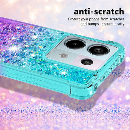 YB Quicksand Series-3 For Xiaomi Redmi Note 13 Pro 5G / Poco X6 5G Case Gradient Anti-drop Phone Cover