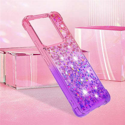 YB Quicksand Series-3 For Xiaomi Redmi Note 13 Pro 5G / Poco X6 5G Case Gradient Anti-drop Phone Cover