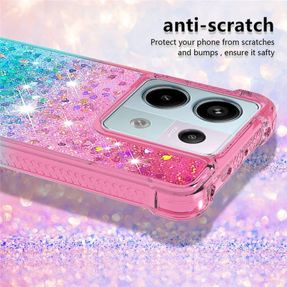 YB Quicksand Series-3 For Xiaomi Redmi Note 13 Pro 5G / Poco X6 5G Case Gradient Anti-drop Phone Cover