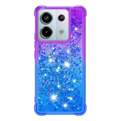 YB Quicksand Series-3 For Xiaomi Redmi Note 13 Pro 5G / Poco X6 5G Case Gradient Anti-drop Phone Cover