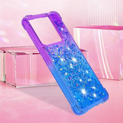 YB Quicksand Series-3 For Xiaomi Redmi Note 13 Pro 5G / Poco X6 5G Case Gradient Anti-drop Phone Cover