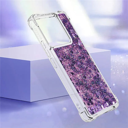 YB Quicksand Series-1 For Xiaomi Redmi Note 13 Pro 5G / Poco X6 5G Case Sequins Quicksand TPU Phone Cover