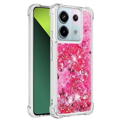 YB Quicksand Series-1 For Xiaomi Redmi Note 13 Pro 5G / Poco X6 5G Case Sequins Quicksand TPU Phone Cover