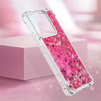 YB Quicksand Series-1 For Xiaomi Redmi Note 13 Pro 5G / Poco X6 5G Case Sequins Quicksand TPU Phone Cover
