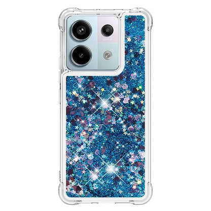 YB Quicksand Series-1 For Xiaomi Redmi Note 13 Pro 5G / Poco X6 5G Case Sequins Quicksand TPU Phone Cover