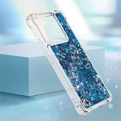 YB Quicksand Series-1 For Xiaomi Redmi Note 13 Pro 5G / Poco X6 5G Case Sequins Quicksand TPU Phone Cover