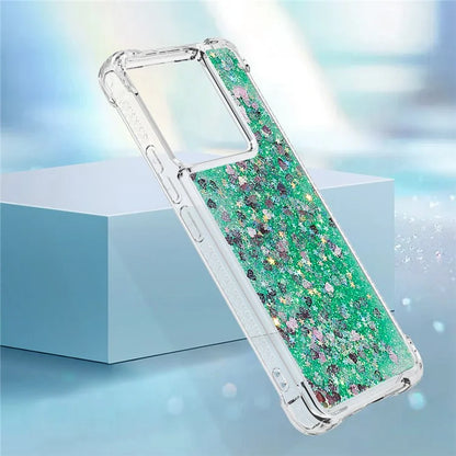 YB Quicksand Series-1 For Xiaomi Redmi Note 13 Pro 5G / Poco X6 5G Case Sequins Quicksand TPU Phone Cover