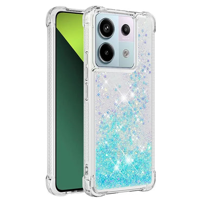 YB Quicksand Series-1 For Xiaomi Redmi Note 13 Pro 5G / Poco X6 5G Case Sequins Quicksand TPU Phone Cover
